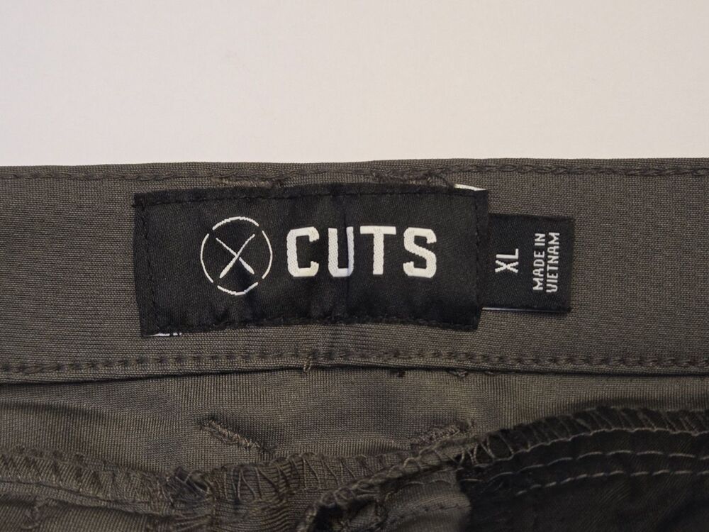Cuts Clothing AO Jogger Pants Mens XL Dark Pine Performance Casual Straight Leg - Picture 6 of 11